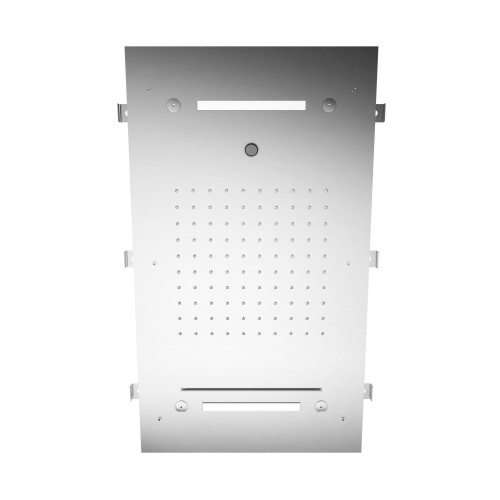 Soffione a soffitto in ottone con cascata, nebulizzatori, getto e cromoterapia Showers Treemme