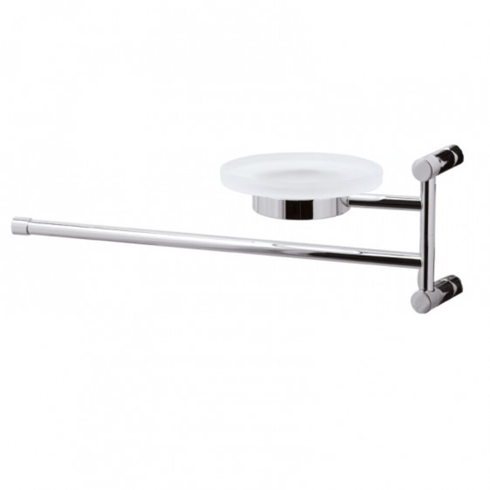 Porta sapone con porta asciugamano Minus Linea G