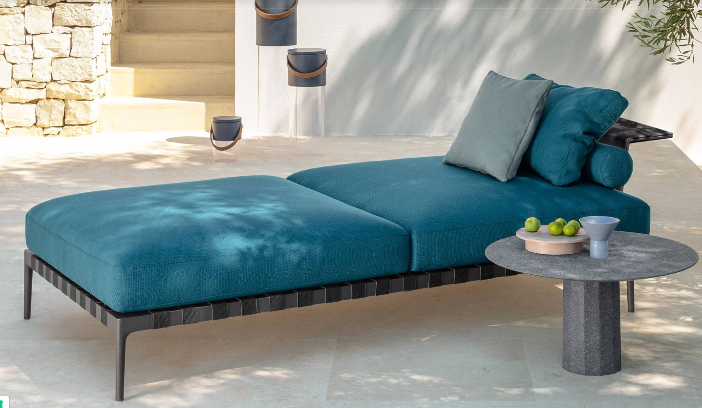 Panca con bracciolo Salinas Talenti