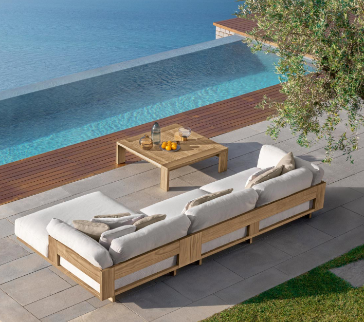 Tavolo basso 107 x 107cm Argo-Wood Talenti