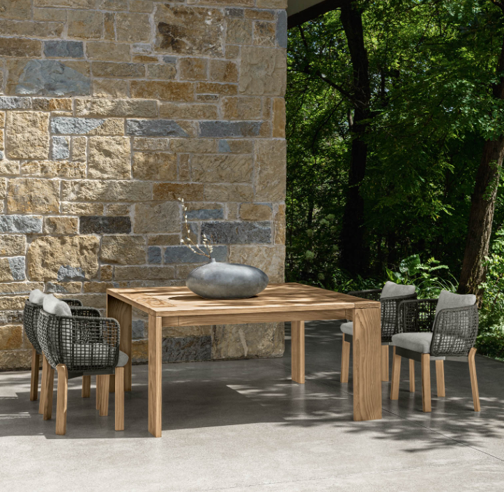 Tavolo da pranzo 165 x 165cm Argo-Wood Talenti