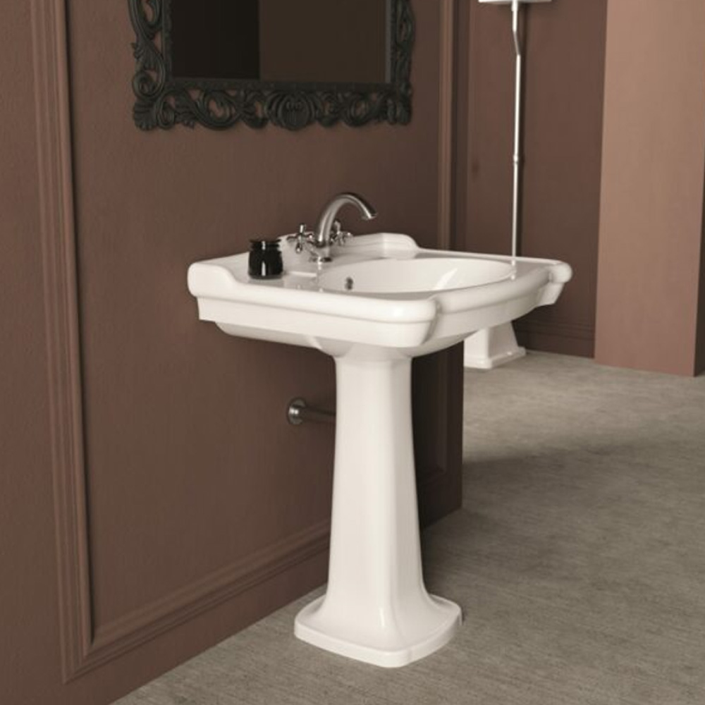 Lavabo con colonna Boheme 70 Alice Ceramica