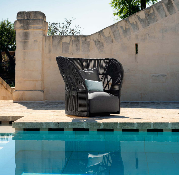 Poltrona lounge Cliff Déco di Talenti