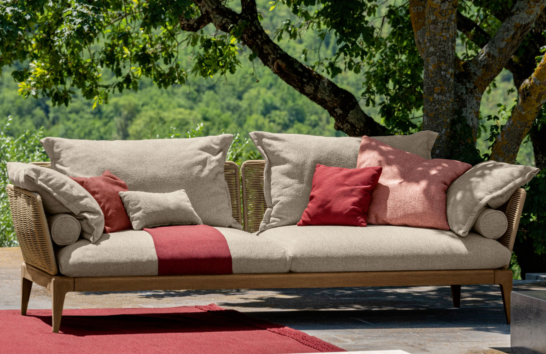 Divano 3 posti Cruise Teak Talenti