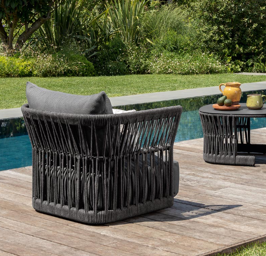 Poltrona girevole lounge Cliff Talenti