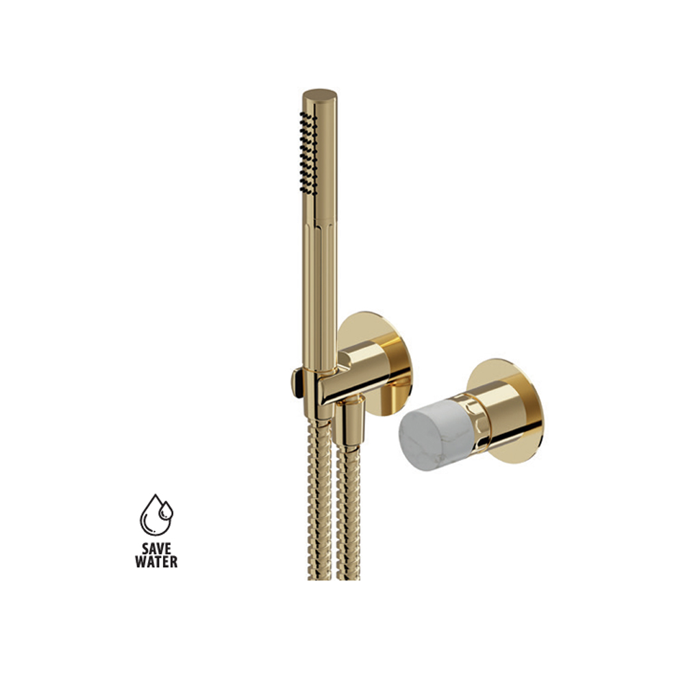 Gruppo doccia ad incasso 1 via Ionika Allure Newform