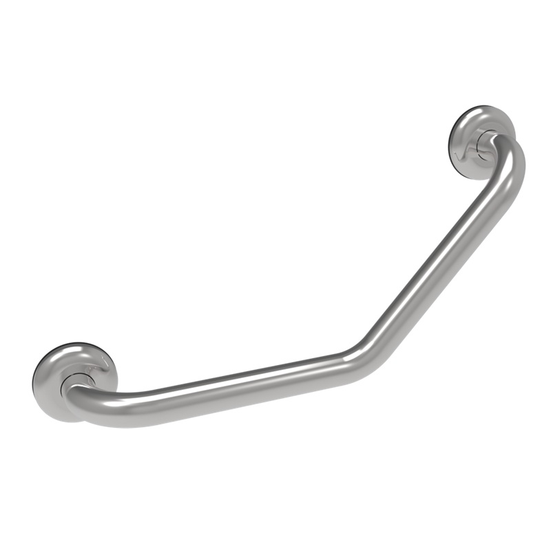 Maniglia di sicurezza 45° in acciaio inox Goman