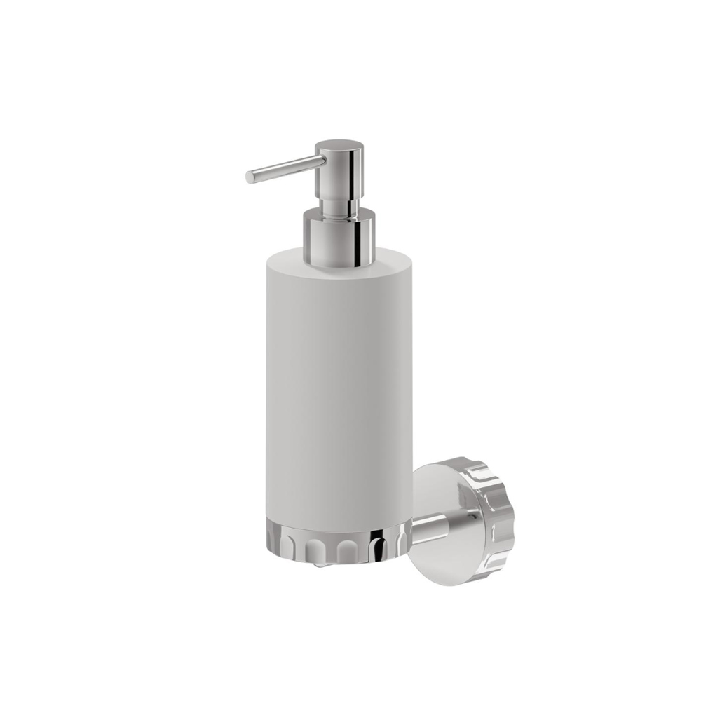 Dispenser di sapone bianco a parete Ionika Newform