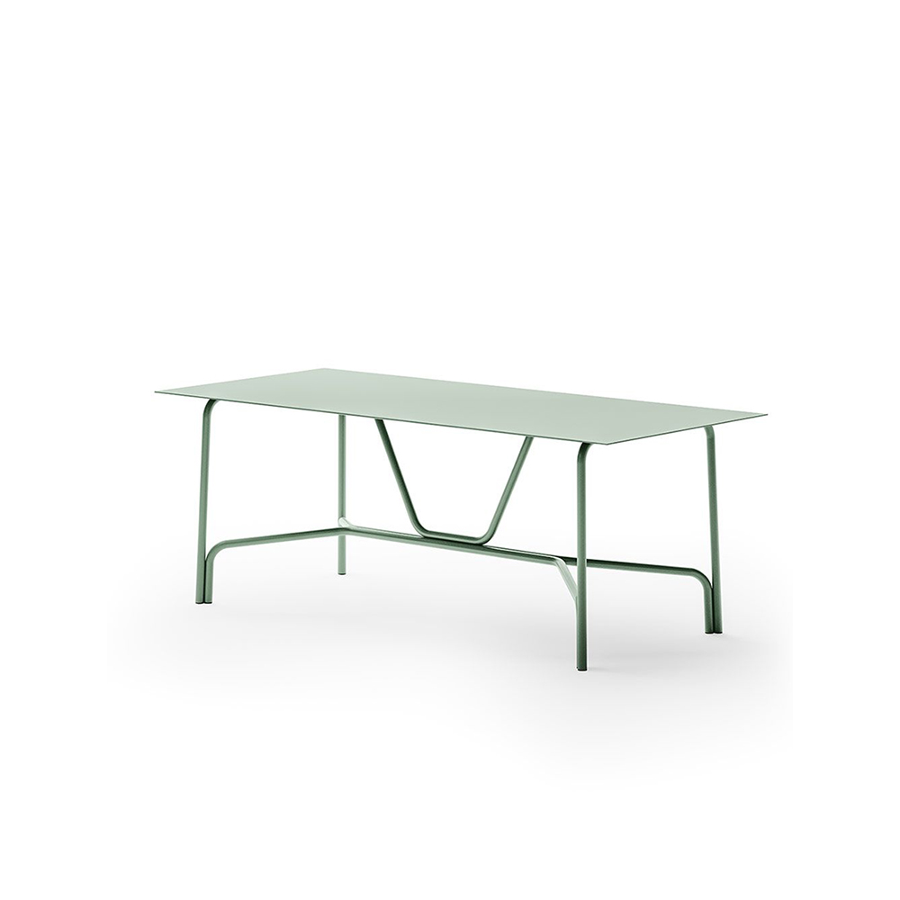 Tavolo da giardino rettangolare L.203 cm Salò