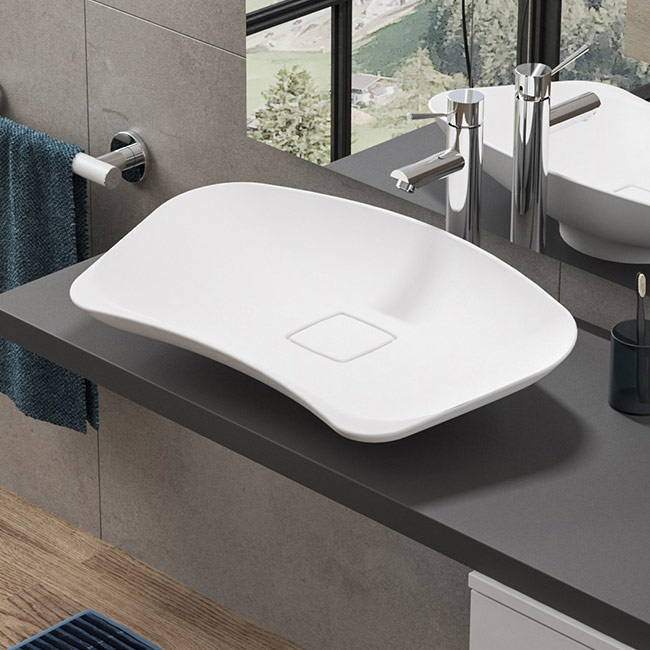 Lavabo da appoggio in Politek Prime by Goman