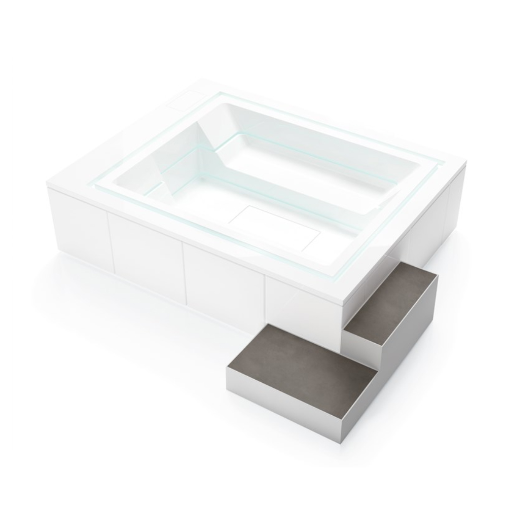 Scaletta di accesso per vasche e minipiscine Step-Rock 100 Treesse