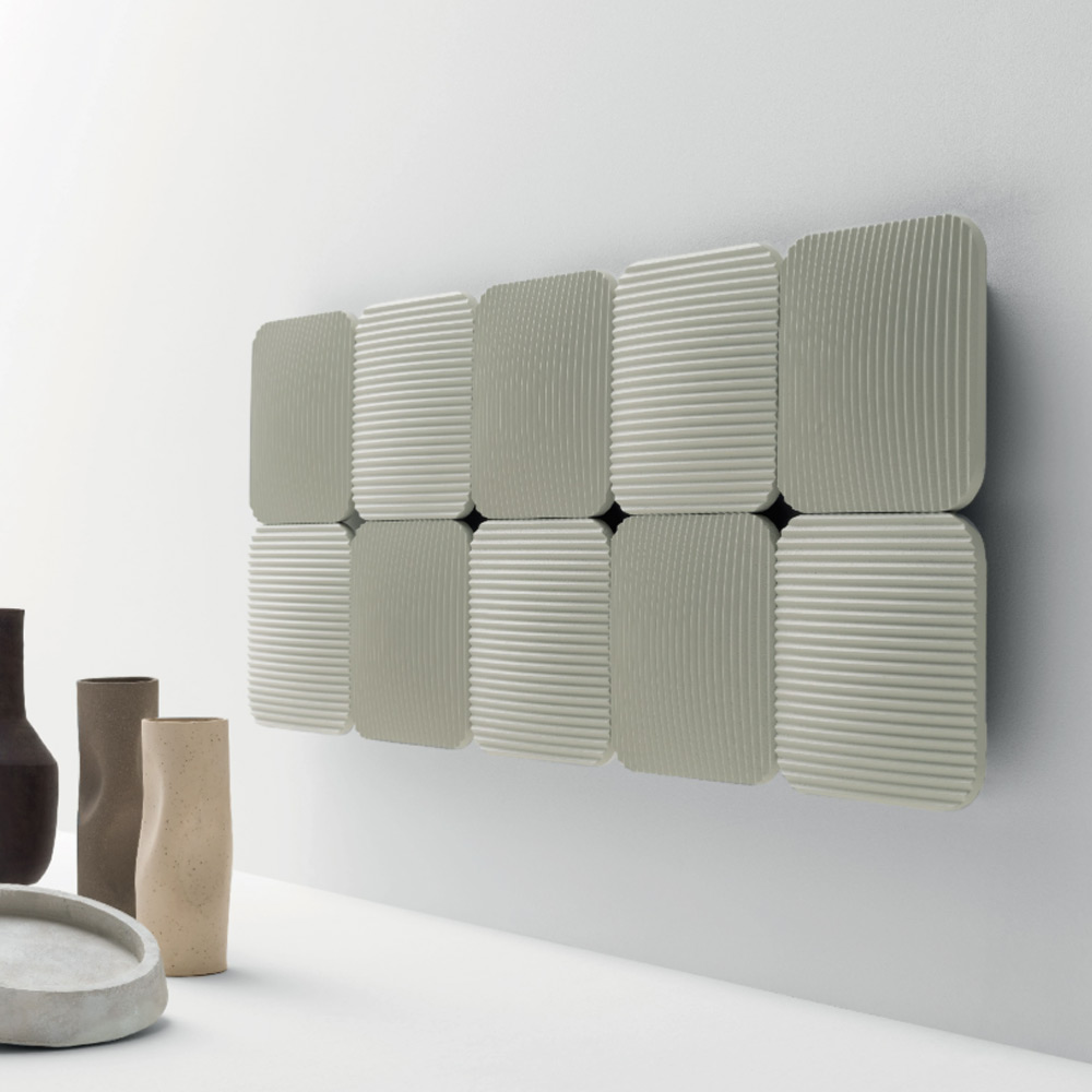 Radiatore idraulico orrizzontale Lana Antrax