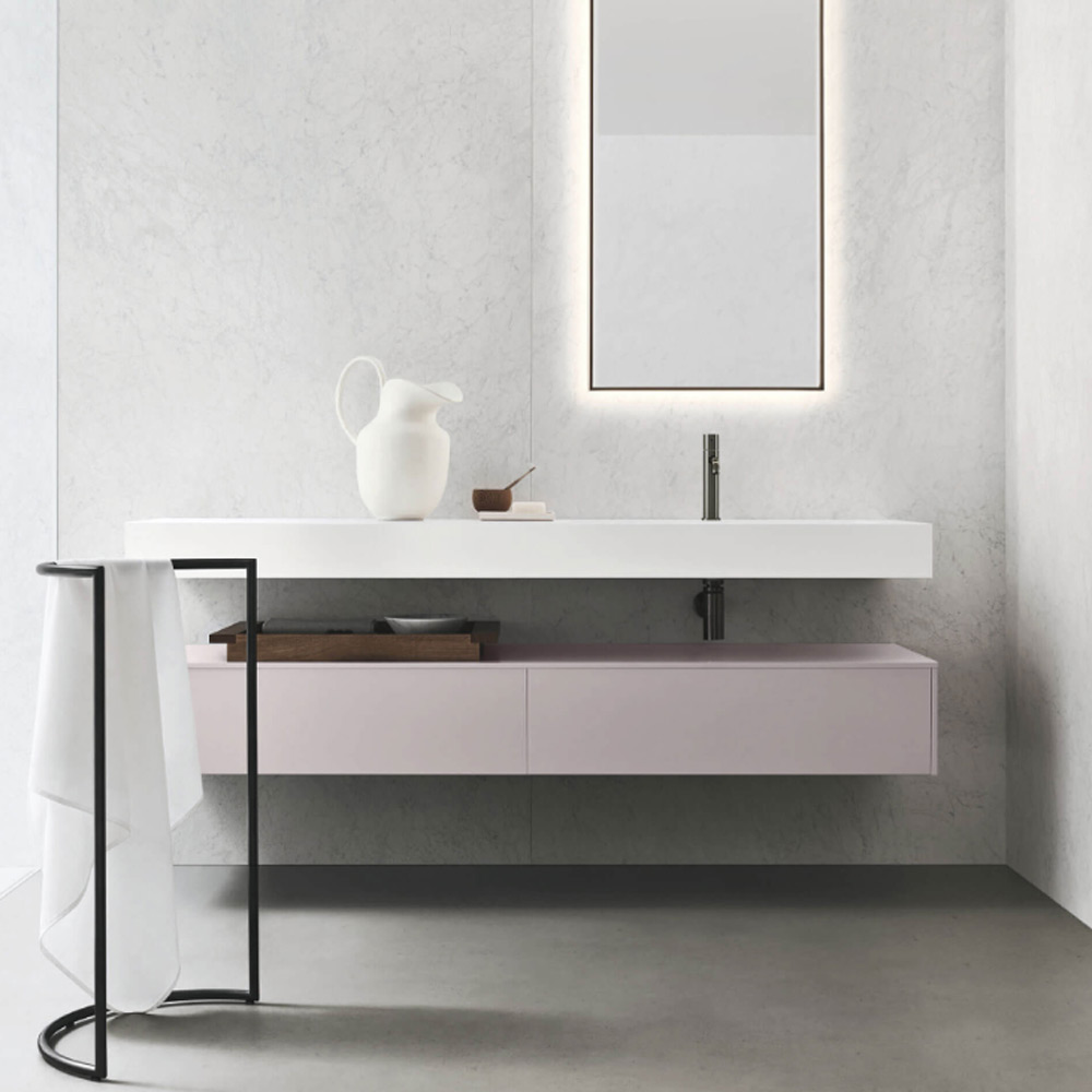 Porta asciugamano senza vassoio Roma Milldue