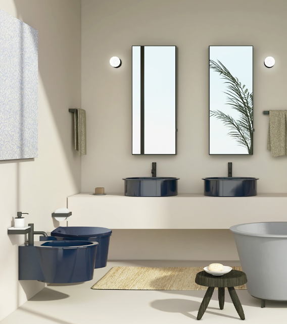 Lavabo da appoggio Catino Ceramica Cielo