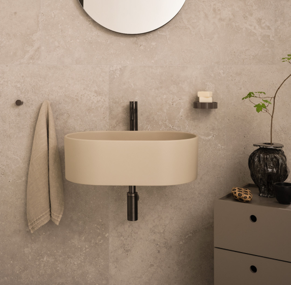 Lavabo sospeso Otis Ceramica Cielo