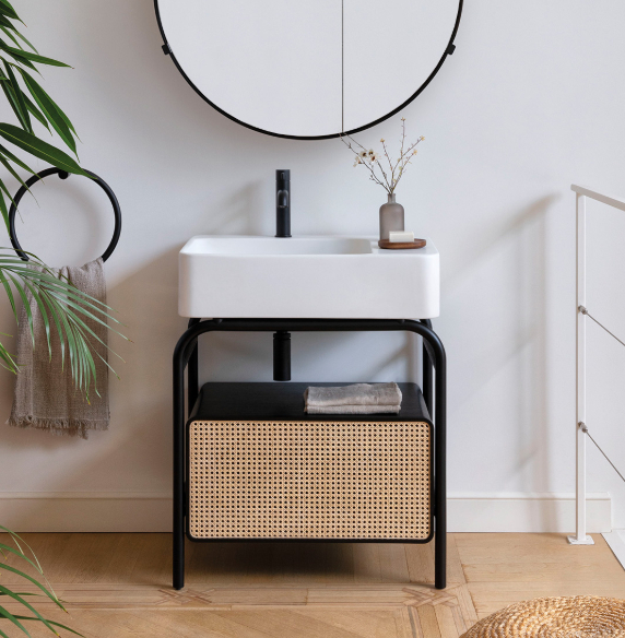 Lavabo con mobile e cassetto Marcel Ceramica Cielo