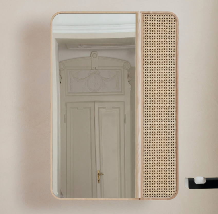 Specchio contenitore Marcel Ceramica Cielo