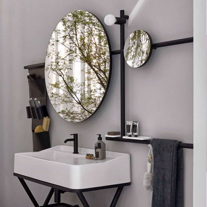 Specchiera con struttura Siwa Ceramica Cielo