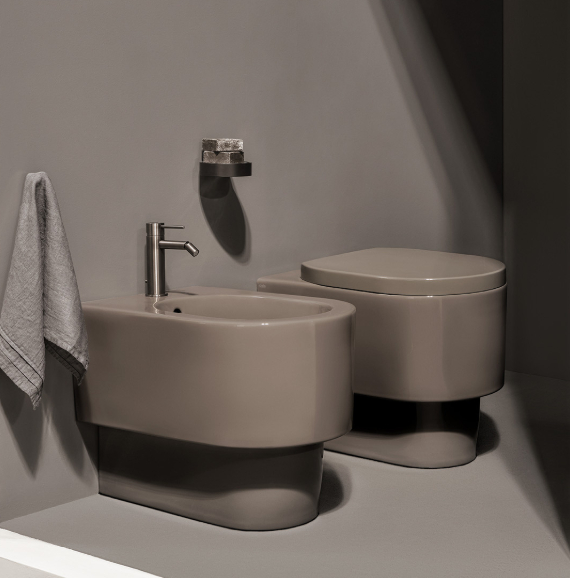 Bidet a terra Otis Ceramica Cielo