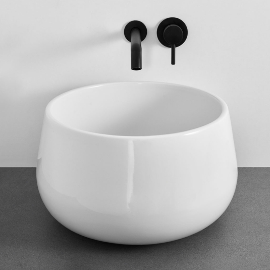 Lavabo da appoggio Tina Le Bacinelle Ceramica Cielo