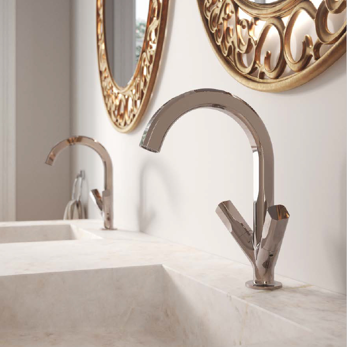 Miscelatore lavabo da piano Appia Treemme