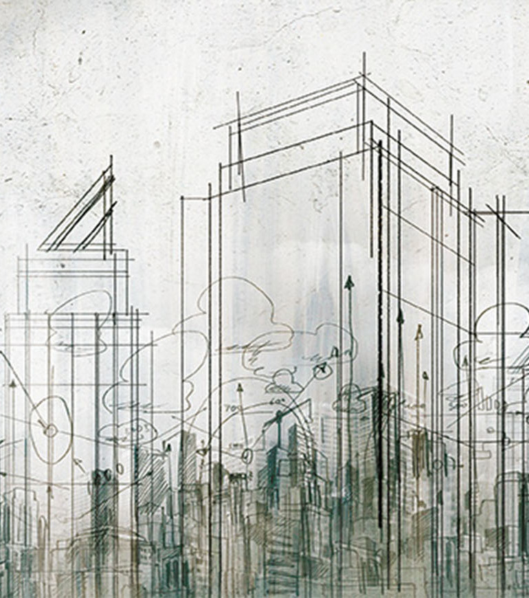 SKETCH Carta da Parati serie Pattern Creativespace