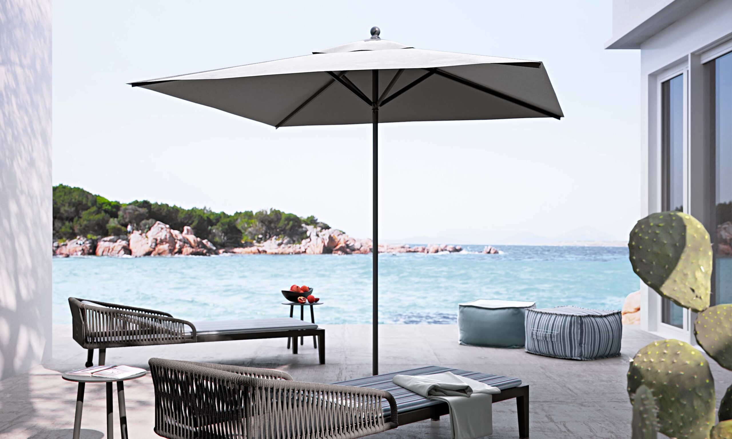 Ombrellone palo centrale Mitos by Atmosphera