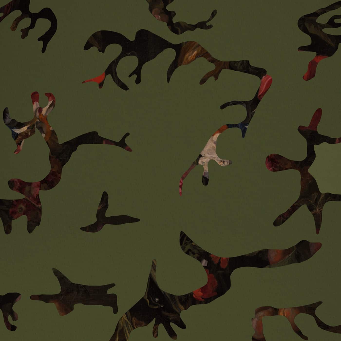 Find me in the dark verde militare by MaVoix