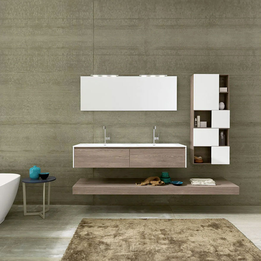 Mobile lavabo sospeso Tulle 07 Archeda