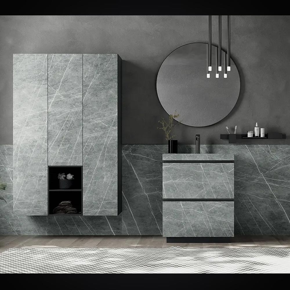 Mobile lavabo a terra con cassetti Modulo 05 Archeda