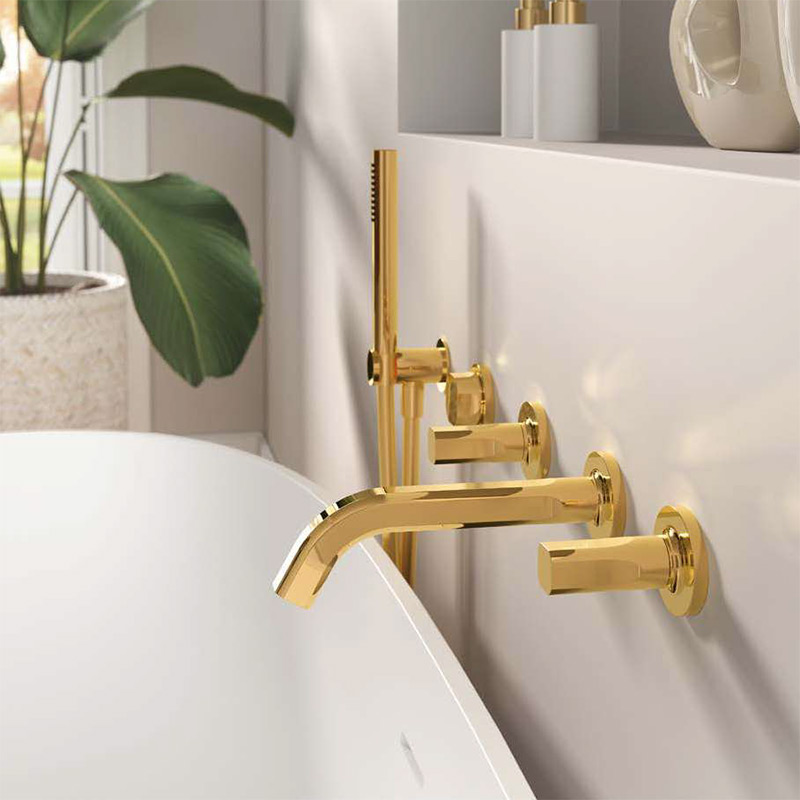 Rubinetteria vasca a muro Appia Treemme