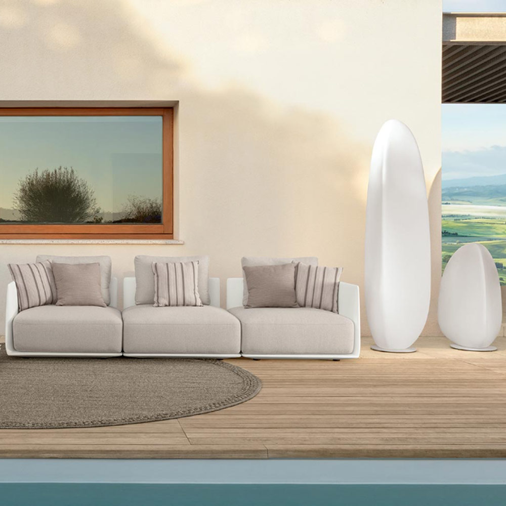 Divano da giardino a tre posti Malè Talenti