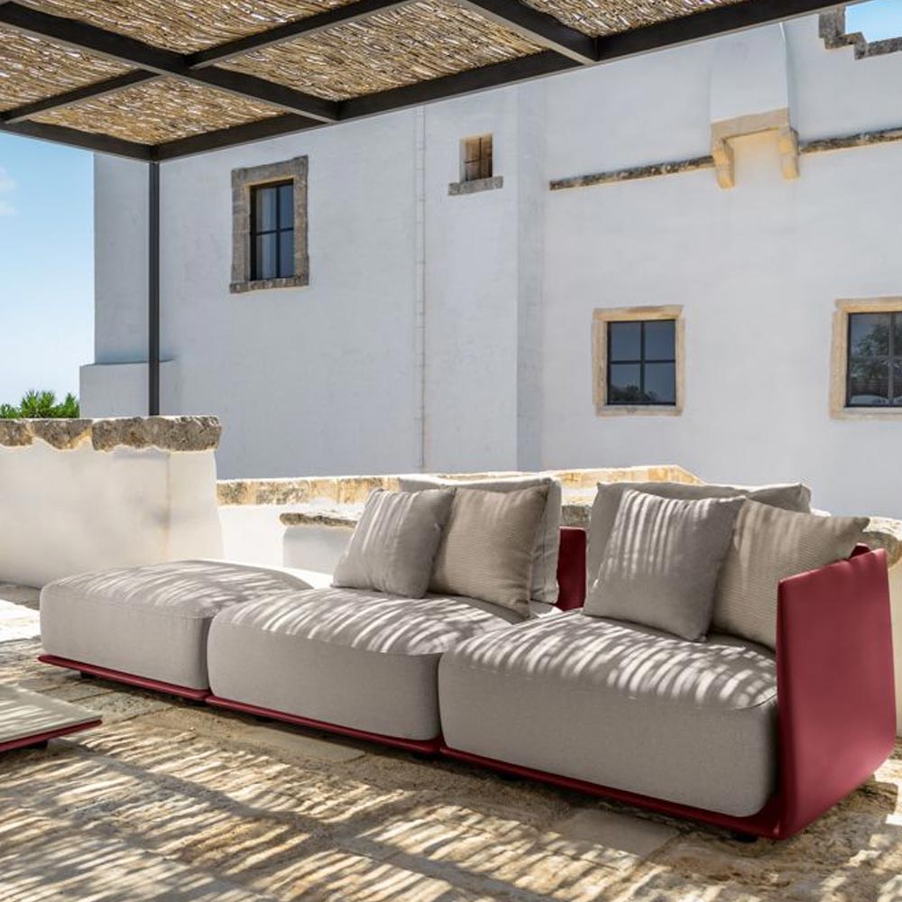 Divano modulare da giardino Malè Talenti