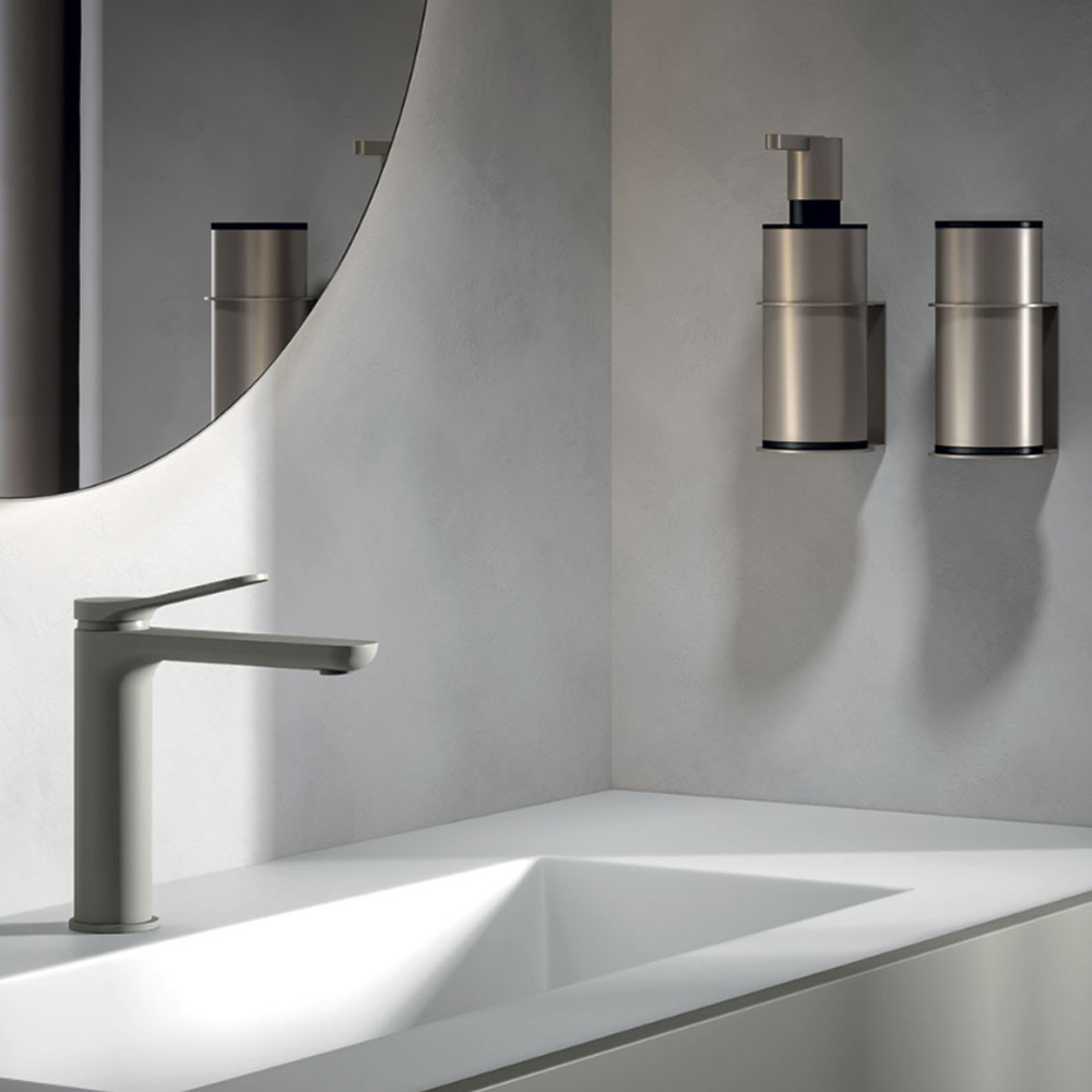 Miscelatore lavabo da appoggio Tell by Geda