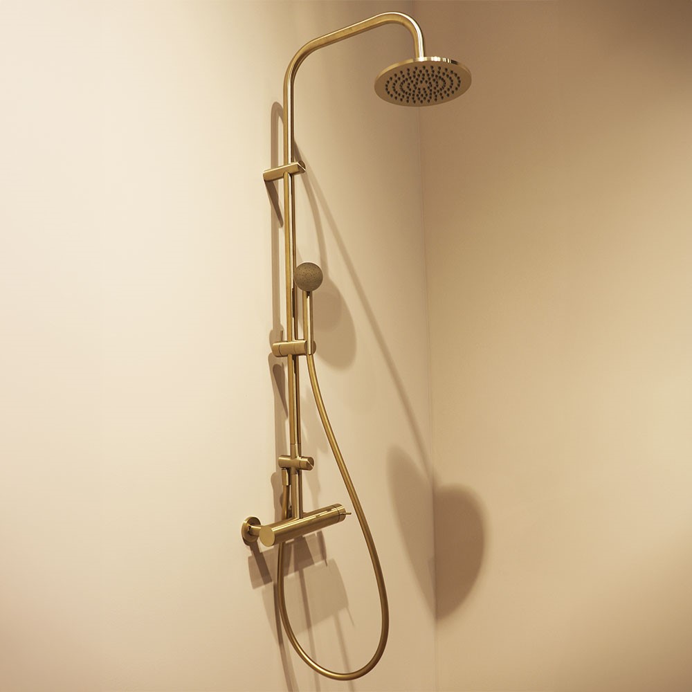 Colonna doccia in acciaio Neve Rubinetterie