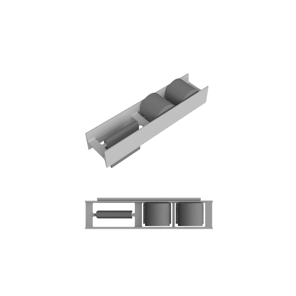 Mensola con porta salviette e doppio portacarta LMcombi antoniolupi