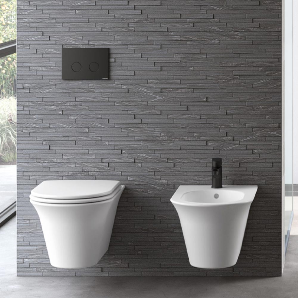 Wc sospeso in ceramica Avigo Hafro