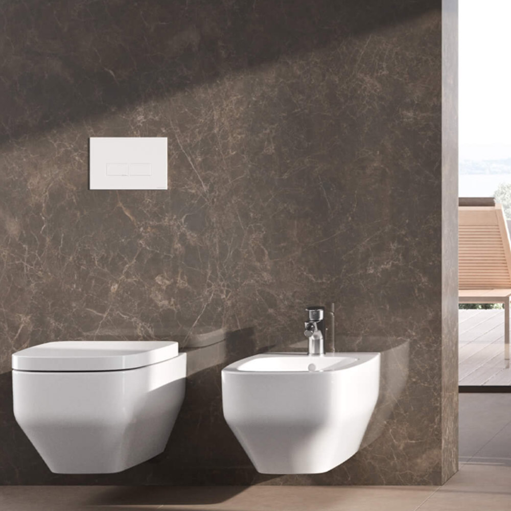Bidet sospeso in ceramica Fio Hafro