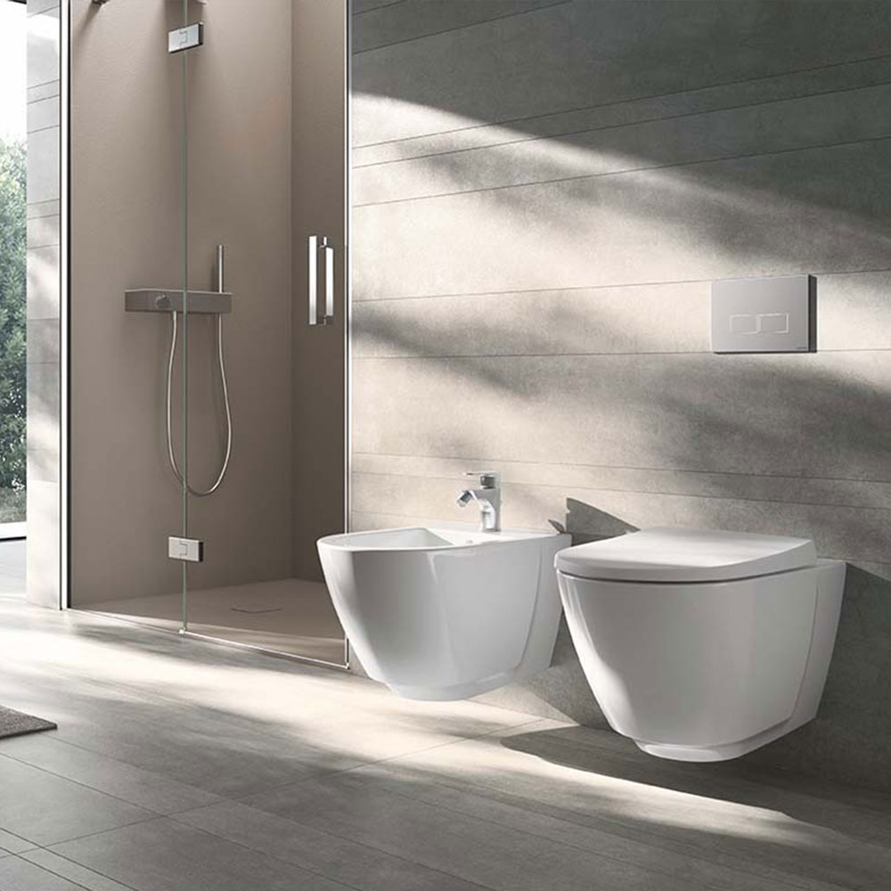 Wc sospeso in ceramica Voga Hafro