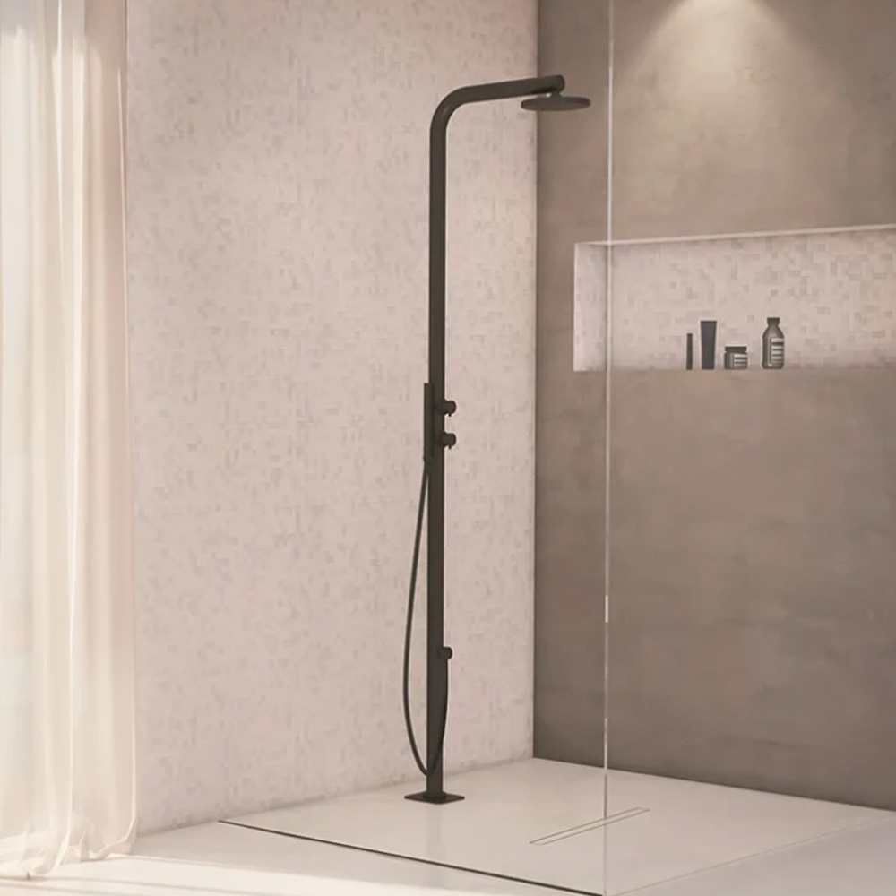 Doccia acqua calda-fredda e doccetta Mercurio Ama Luxury Shower