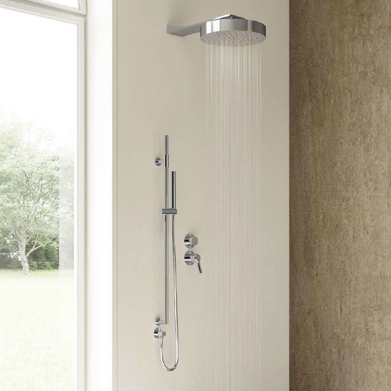 Miscelatore con deviatore 2/3 vie senza piastra Aurelia Treemme