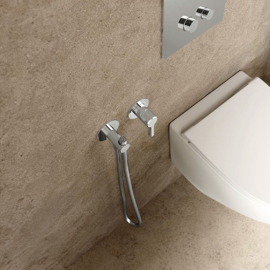 Miscelatore con doccetta per WC Aurelia Treemme