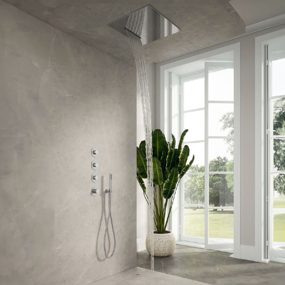 Miscelatore termostatico incasso 2 o 3 uscite Appia Treemme