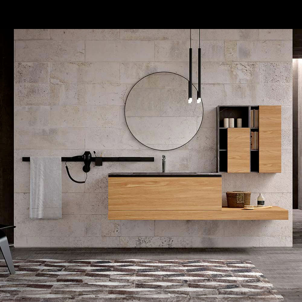 Mobile lavabo sospeso Linea 07 Archeda