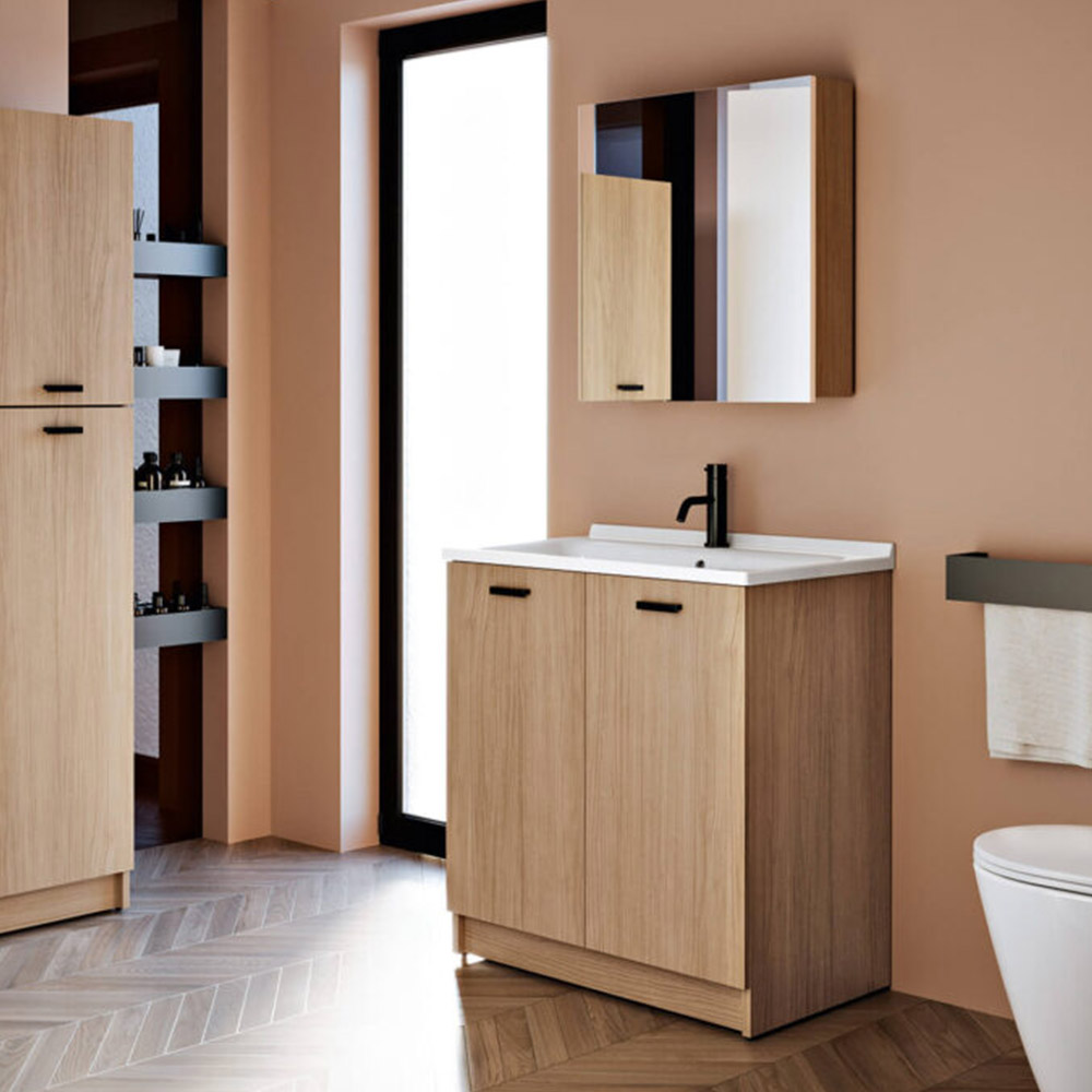 Mobile con lavabo in ceramica Smartop Colavene