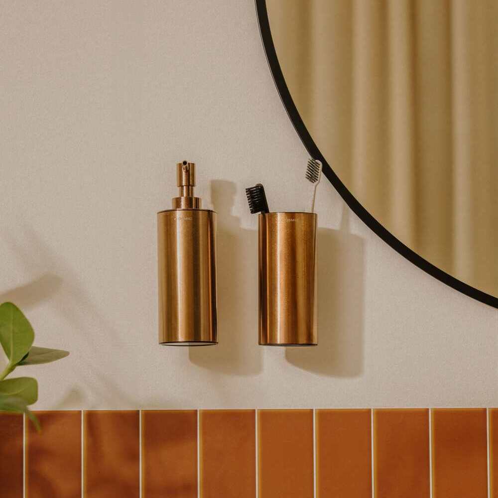 Bicchiere portaspazzolini a parete Architect S Cosmic