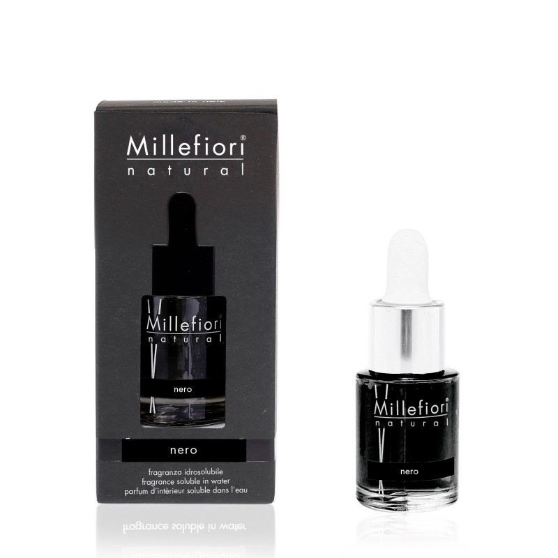 FRAGRANZA IDROSOLUBILE NERO 15 ML MILLEFIORI MILANO
