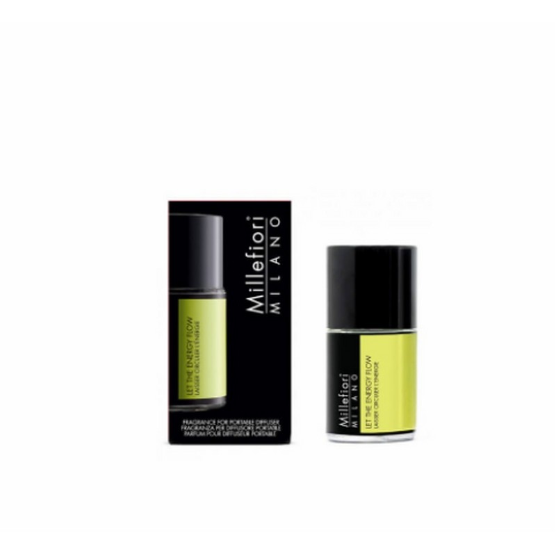 FRAGRANZA PER DIFFUSORE RICARICABILE LET THE ENERGY FLOW MILLEFIORI MILANO