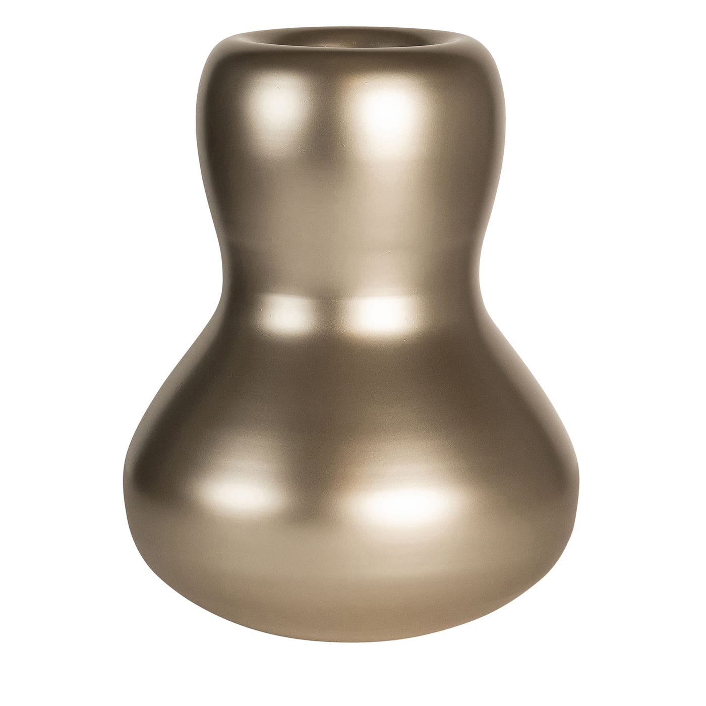 Vaso decorativo Bean Satin Beige #1