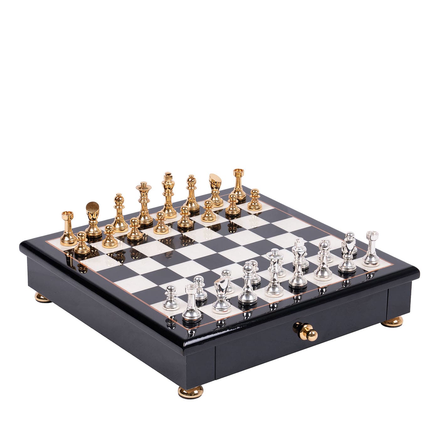 Set di scacchi classici stilizzati